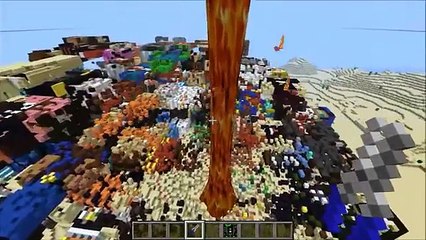NUCLEAR WEAPONS VS YOUTUBERS - Minecraft Mods Vs Maps (Skydoesminecraft, Captainsparklez, Yogscast)