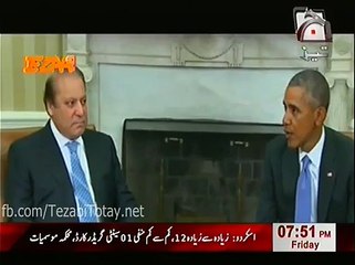 Nawaz Sharif and Barack Obama Meeting Tezabi Totay 2015 - Video Dailymotion