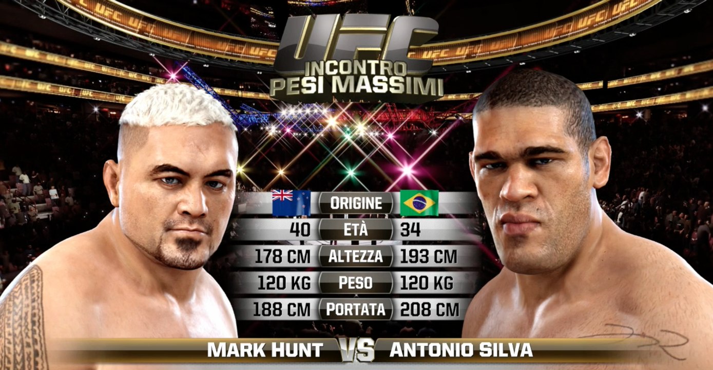 UFC EVENT 193 Mark Hunt VS Antonio Silva Melbourne, Australia