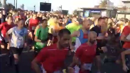 10 km La Provence : recueillement au départ