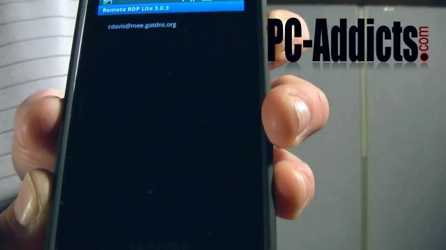 Remote RDP Lite - Android to Windows 7 Desktop