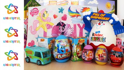 Kinder Surprise Eggs, Eggs Surprise, Scooby-Doo Car Surprise