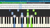 Traditional Auld Lang Syne piano lesson piano tutorial