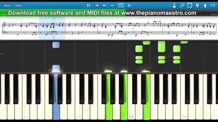 Homecoming Homecoming piano lesson piano tutorial