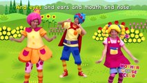 Head, Shoulders, Knees and Toes - Mother Goose Club Songs for Children