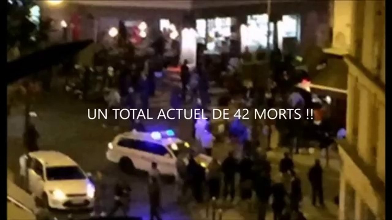 Images terribles de l'ATTENTAT AU BATACLAN !!Désolé pour ces images prises le Vendredi 13 Novembre 2015