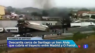 Spain Train Crash At Least 78+ Killed Near Santiago De Compostela