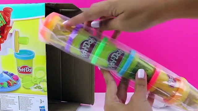 Play Doh Crazy Cuts Hair Designer Family Pack! Play Doh Style Hair Toys