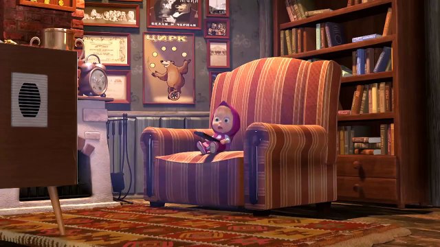 Маша и Медведь Сказка на ночь (А я тут сказочку смотрю)