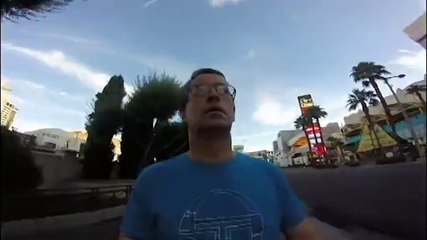 Ce touriste s'est filmé avec sa GoPro par erreur pendant son voyage à Las Vegas!