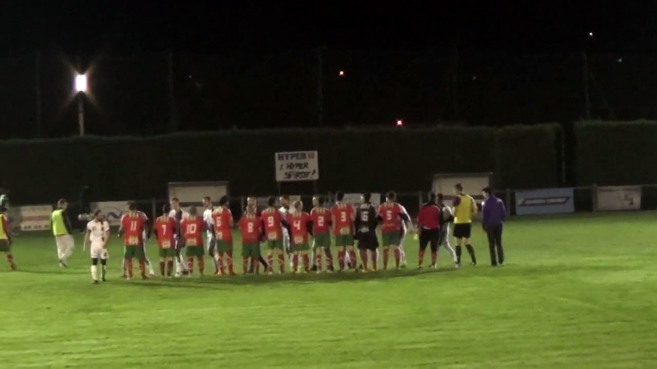 Résumé match St Benoît - Valdériès 2015-11-14