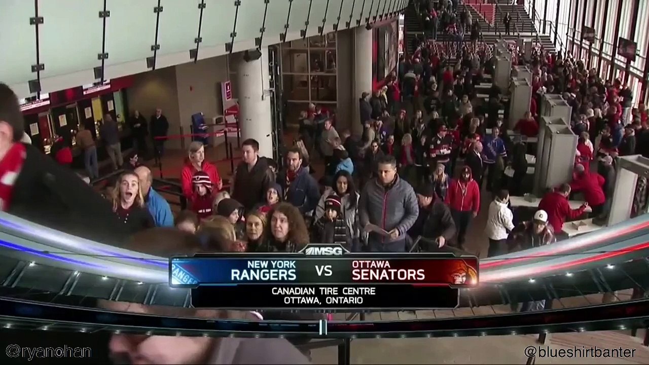Hommage à la france pendant ce match de Hockey au canada. Hymne chanté par des américains et des canadiens