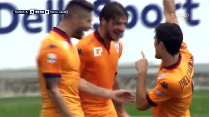 0-1 Federico Melchiorri Goal Italy Serie B - 15.11.2015, Spezia Calcio 0-1 Cagli