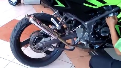 Kawasaki Ninja RR 150 With NEW R9 Monza