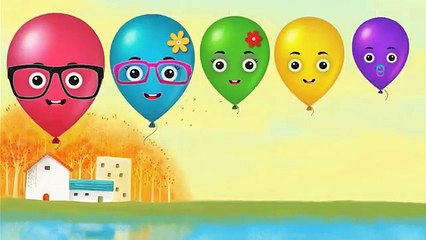 Balloons Finger Family Nursery Rhymes for Kids _ Darling TV Finger Family Rhymes , Animated cartoon watch online free 2016