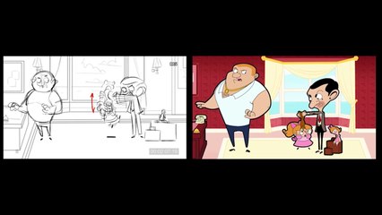 Mr. Bean - From Original Drawings to Animation - Holiday For Teddy