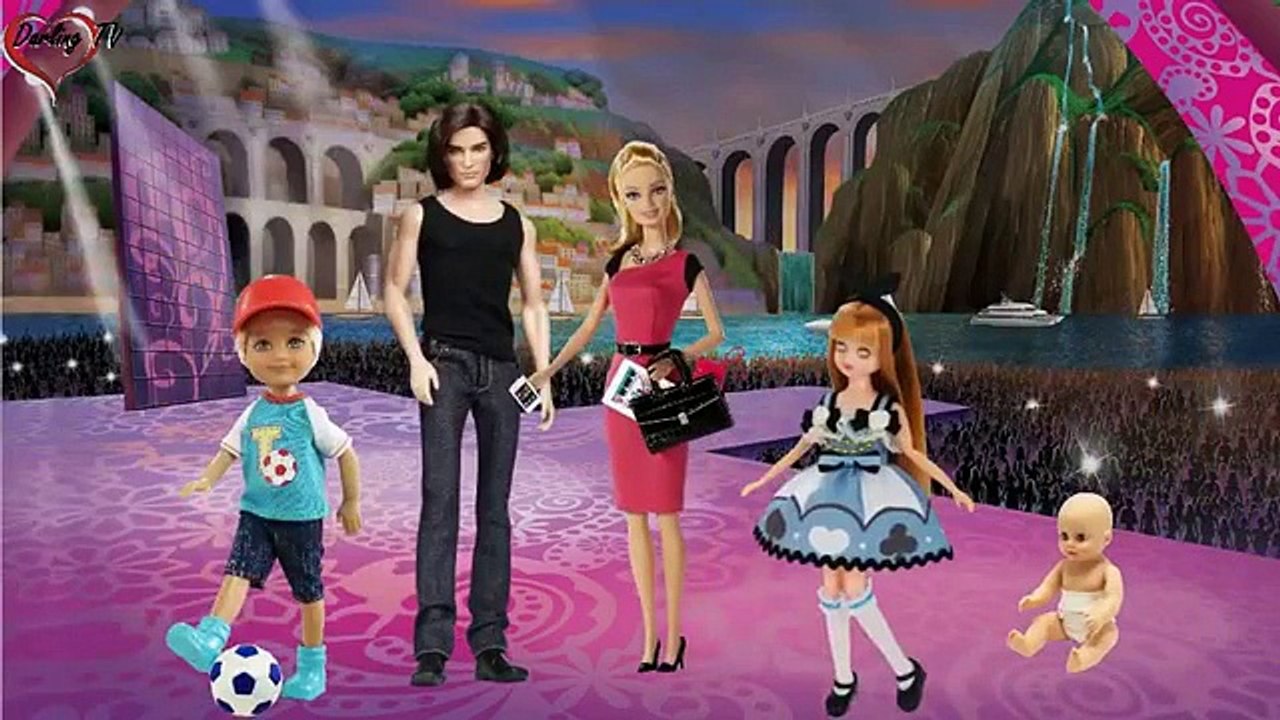 Barbie Finger Family  Darling TV 2D Rhymes_  Nursery Rhymes For Children , Animated cartoon watch online free 2016
