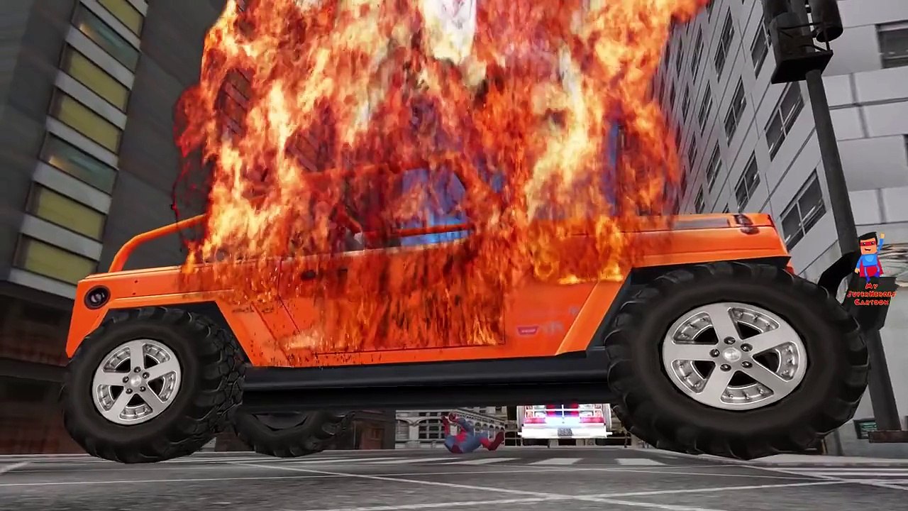 Finger Family Rhymes Hulk Vs Spiderman | Godzilla Dinosaurs Superman Cartoons Nursery Rhym