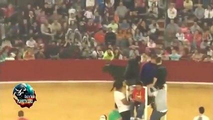 INSANE : Raging BULL Tears Mans Underwear Off