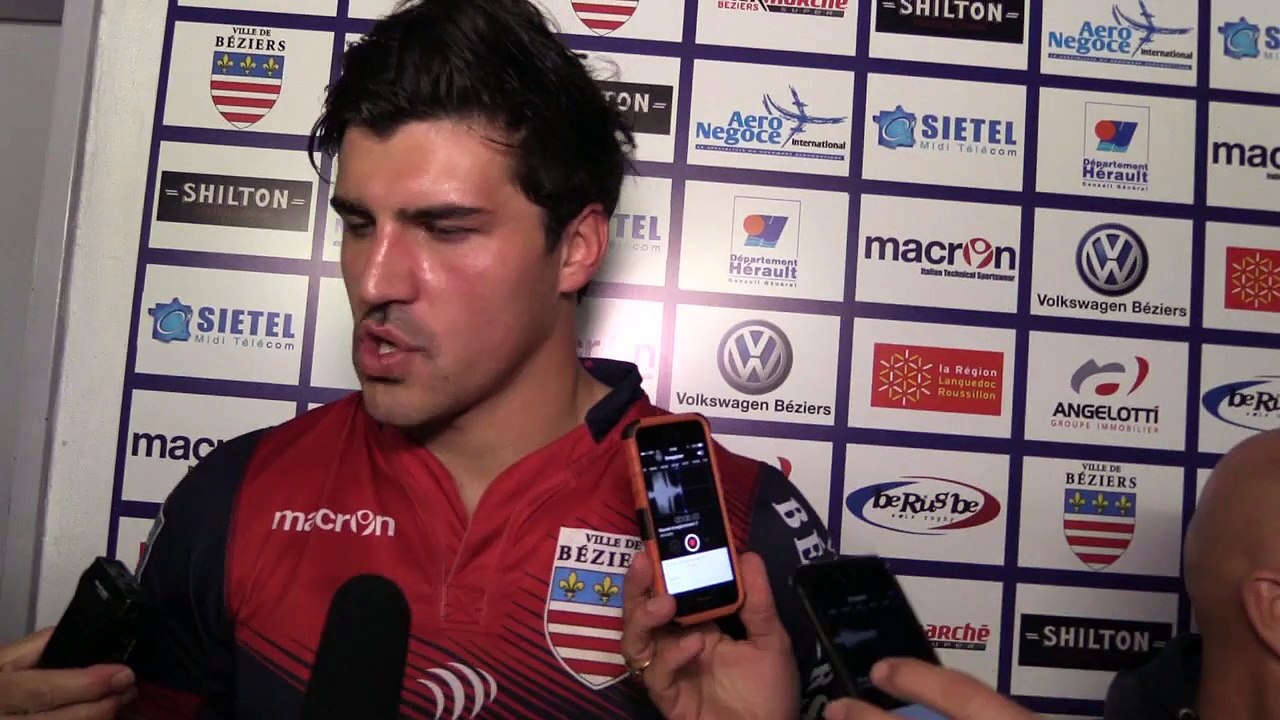 9° journée de proD2 ASBH - Carcassonne réaction Rémi Bourdeau