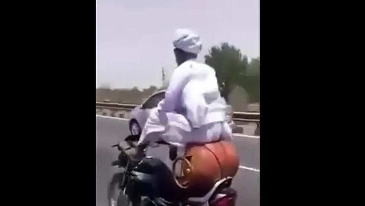 baba g bike riding on lahore road now have become famous on social media