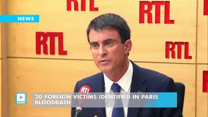 20 foreign victims identified in Paris bloodbath
