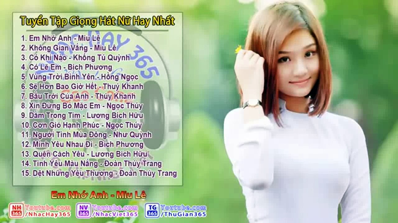 Tuyển Tập Các Ca Khúc Nhạc Trẻ Hay Nhất Về Mưa