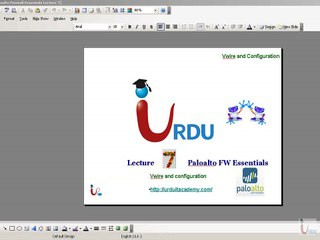 PA Firewall Essentials Lecture 7