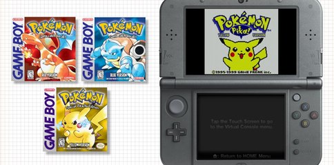 Pokemon Rojo, Azul Y Amarillo de nuevo en tu 3DS
