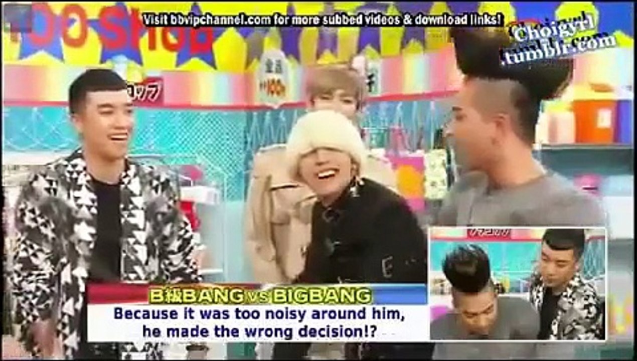 ▶ BIGBANG はねるのトびら はねとび ほぼ１００円ショップ VIうるさい SOL怒る