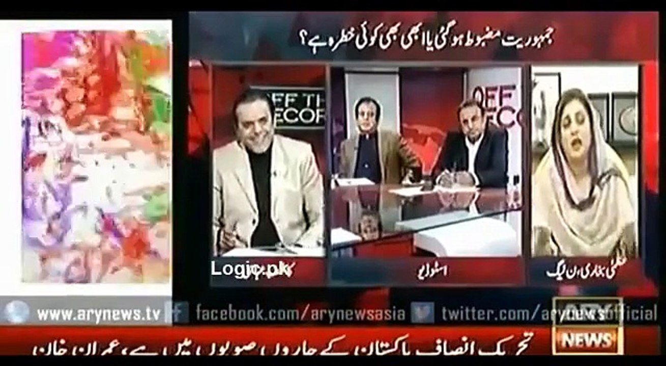 Kashif abbasi & Rauf klasra take class of Uzma bukhari for praising Shahbaz shar