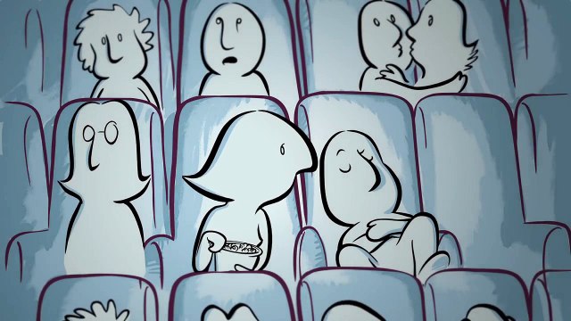 Как работает любовь? Гениальный мультфильм.