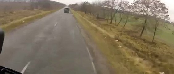 Видеорегистратор заснял аномальное явление