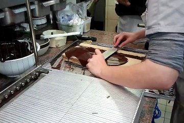 Glacage gâteau Opéra