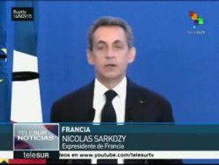 Francia: Sarkozy apoya decisión de declarar estado de emergencia