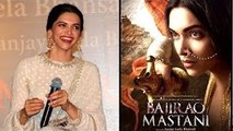 FULL UNCUT : Deepika Padukone at Bajirao Mastani Hindi Movie 2015 New Poster Launch