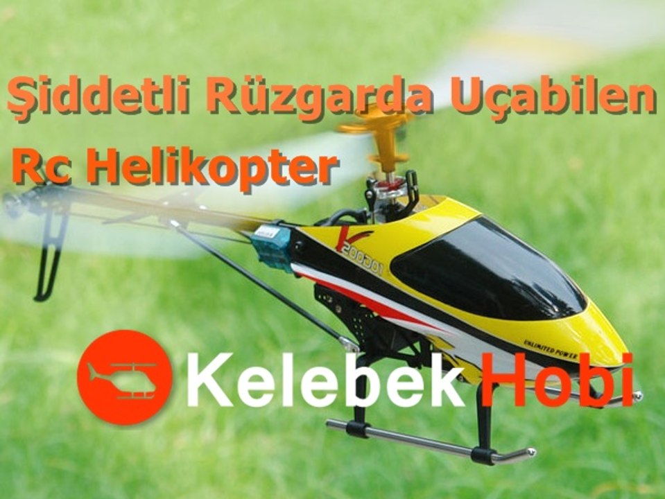 Şiddetli Rüzgarda Uçar! Rc, Uzaktan Kumandalı, promodel Helikopter