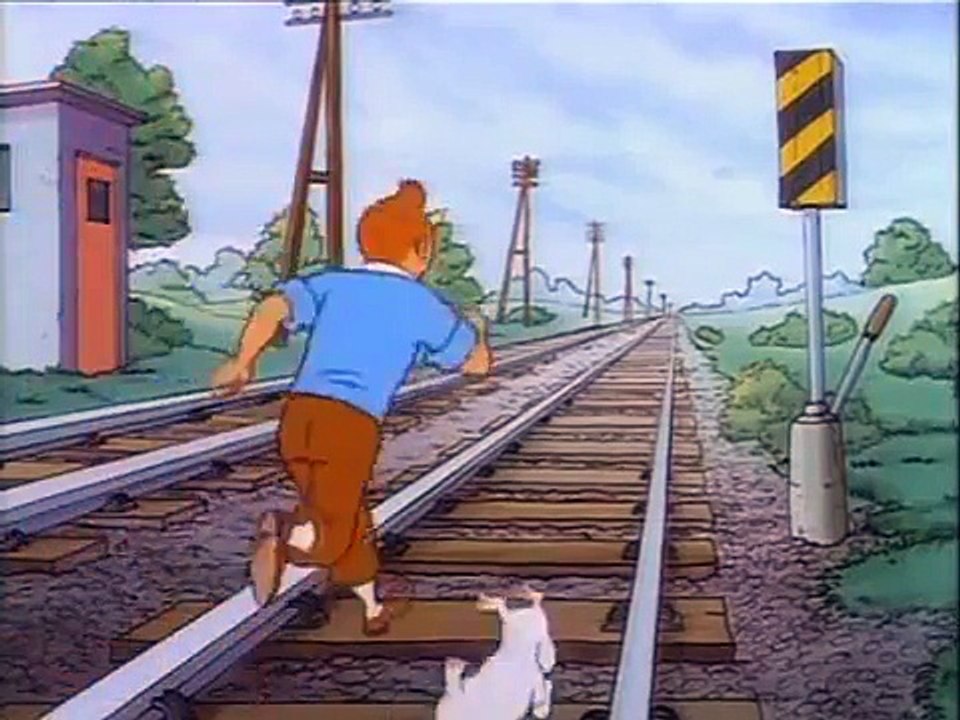 Tintin Dansk, 05 Den Sorte Ø Del 2