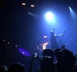 Moment gunmen began firing at Eagles of Death Metal