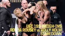 UFC 193 Weigh-Ins: Ronda Rousey vs Holly Holm
