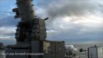 SUPER DEADLY US Navy Phalanx CIWS Gatling Gun fires on RC Boat