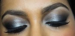 Black Silver Dramatic Eye Makeup Tutorial