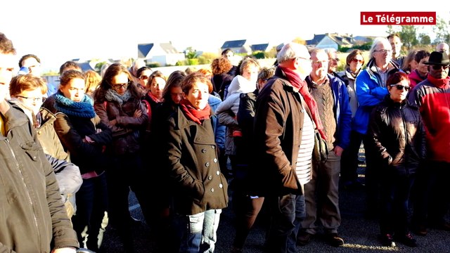 Langueux. 130 personnes se rassemblent pour les migrants