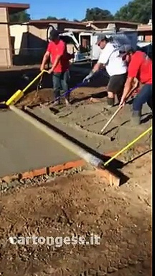 Rullo per gettata di cemento - Video Dailymotion