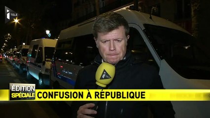 Place de la République, le calme est revenu