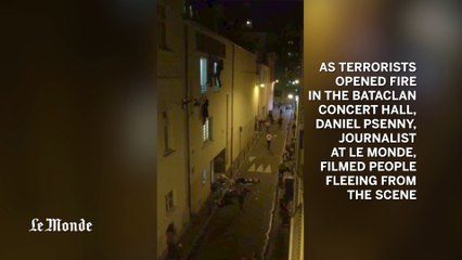 Pictures of the shooting at The Bataclan Concert Hall