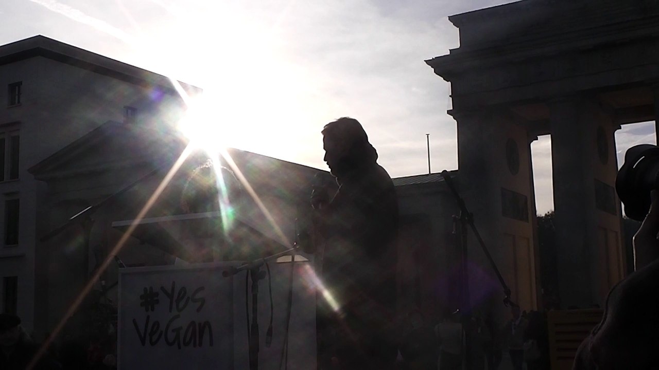 Timo Hildebrand - Weltvegantag in Berlin 2015