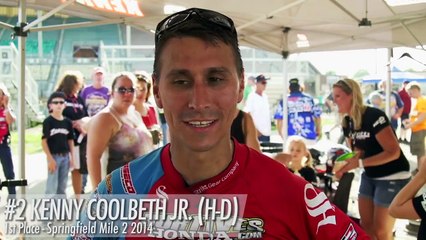 Kenny Coolbeth Wins 2014 Springfield Mile II Moto gp racing