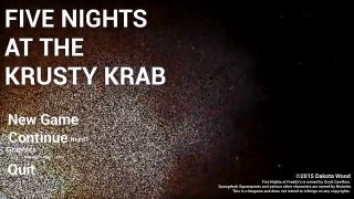 Five Nights At The Krusty Crab Пять Ночей у Фредди Губка убица Unreal Engine 4