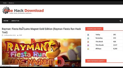Rayman Fiesta Run Hack Premium